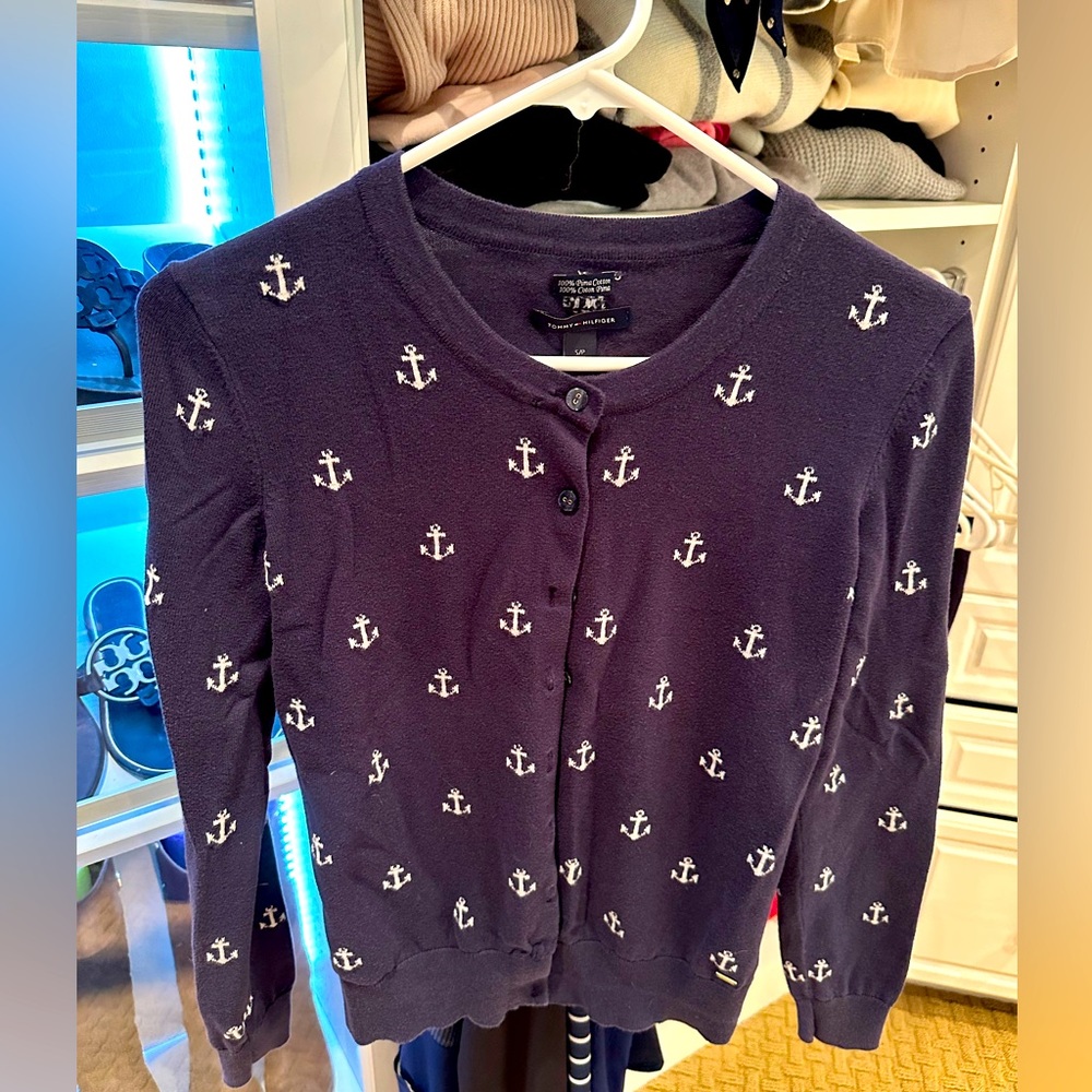 Nautical Tommy Hilfiger Cardigan